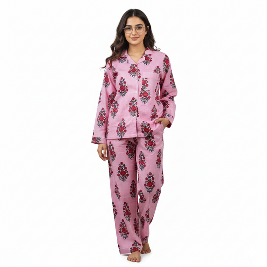 Blush Bloom Sleep Set